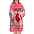 1sttheworld Clothing - Canada Christmas Pattern Snug Hoodie A31