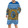1sttheworld Clothing - Oklahoma Christmas Pattern Snug Hoodie A31