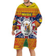 1sttheworld Clothing - Niue Christmas Pattern Snug Hoodie A31