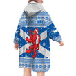 1sttheworld Clothing - Scotland Christmas Pattern Snug Hoodie A31