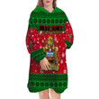 1sttheworld Clothing - Malawi Christmas Pattern Snug Hoodie A31