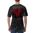 V-Neck T-Shirt - Eye Of Odin Red V-Neck T-Shirt A7