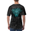 V-Neck T-Shirt - Vikings Garm Hellhound Purple V-Neck T-Shirt A7