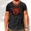 V-Neck T-Shirt - Vikings Loki Red V-Neck T-Shirt A7 | 1sttheworld