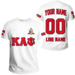 Getteestore T-shirt - (Custom) KAP Nupe Fraternity (White) Letters A31