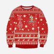 Christmas Sweatshirt KAP Nupe 1911 Fraternity Inc J5 | Gettee.com

