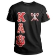 Gettee T-Shirt - Kap Nupe Crystal Black T-Shirt J09
