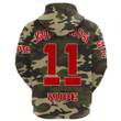 (Custom) KAP Nupe Camouflage Zip Hoodie A31 | Gettee.com
