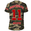 Gettee T-Shirt - (Custom) Kap Nupe Camouflage T-Shirt A31
