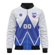 1sttheworld Clothing - Slovenia Soccer Jersey Bomber Jacket A35