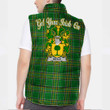 Ireland Boyle or O Boyle Irish Family Crest Padded Vest Jacket - Irish National Tartan A7