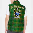 Ireland Doran or O Doran Irish Family Crest Padded Vest Jacket - Irish National Tartan A7