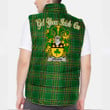 Ireland Grehan or O Greaghan Irish Family Crest Padded Vest Jacket - Irish National Tartan A7