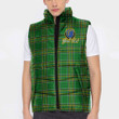 Ireland House of O MOLONY Irish Family Crest Padded Vest Jacket - Irish National Tartan A7 | 1sttheworld