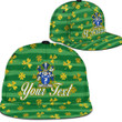 Ireland Joynt Irish Family Crest Snapback Hat - Luxury Golden Irish Shamrock A7 | 1sttheworld