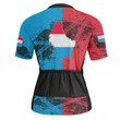 1sttheworld Clothing - (Custom) Luxembourg Raglan Men's Cycling Jersey A31