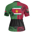 1sttheworld Clothing - (Custom) Suriname Raglan Men's Cycling Jersey A31
