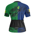 1sttheworld Clothing - (Custom) Saint Vincent & The Grenadines Raglan Men's Cycling Jersey A31