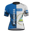 1sttheworld Clothing - (Custom) Nicaragua Raglan Men's Cycling Jersey A31