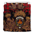 MacGillivray Modern Bedding Set - Tartan Bed Set Night Thistle T7 | 1sttheworld.com
