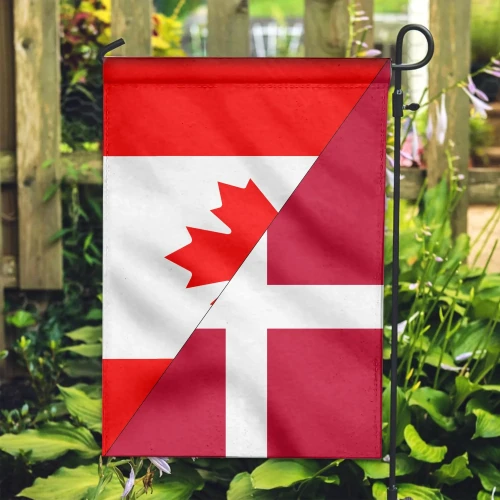 Canada Flag With Denmark Flag A15