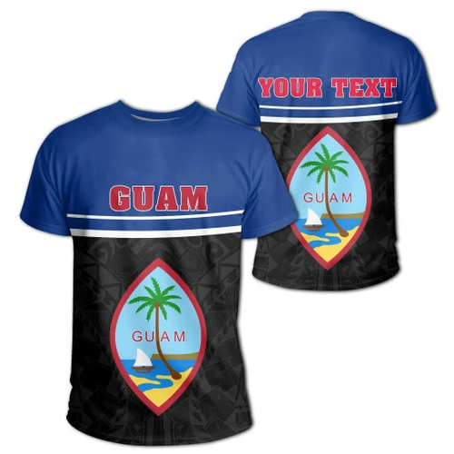 (Custom) Guam Coat Of Arms T-Shirt - DAT Style - JD