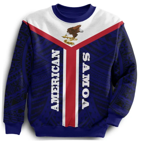 American Samoa Sweatshirt - My Homeland (Knitted Long-Sleeved Sweater) A7