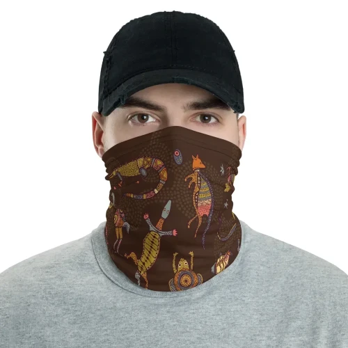 Australia Bandana Australian Aboriginal - Neck Gaiter A15