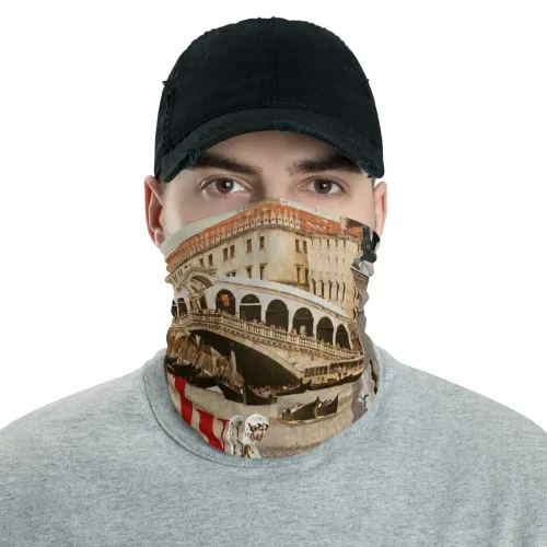 Italy Neck Gaiter, Italy Vintage A10