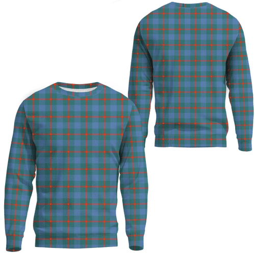 1sttheworld Clothing - Agnew Ancient Tartan Sweatshirt A7