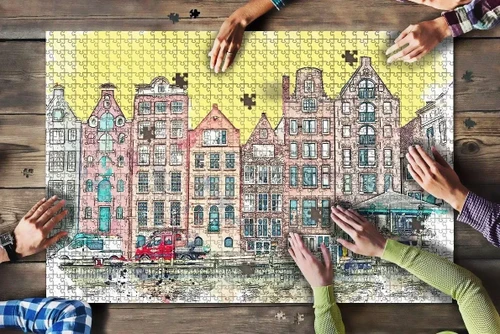 Netherlands Amsterdam Jigsaw Puzzle K4
