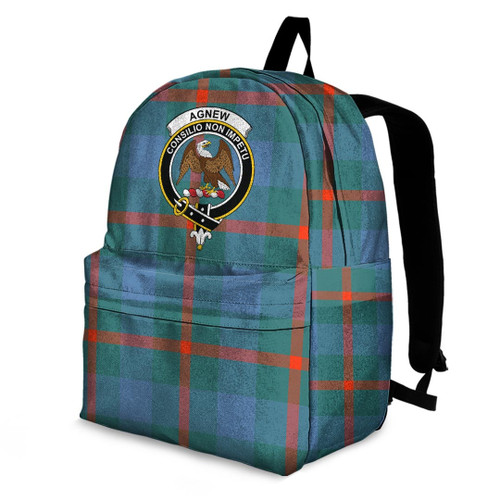 1sttheworld Backpack - Agnew Ancient Clan Tartan Crest Backpack A7