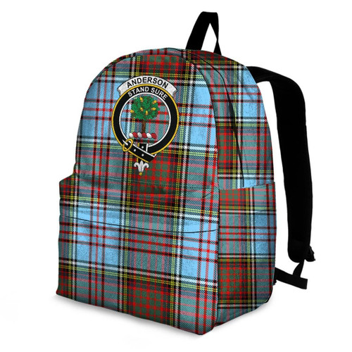 1sttheworld Backpack - Anderson Ancient Clan Tartan Crest Backpack A7