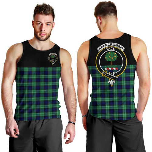 1sttheworld Clothing - Abercrombie Clan Tartan Crest Tank Top - Special Version A7