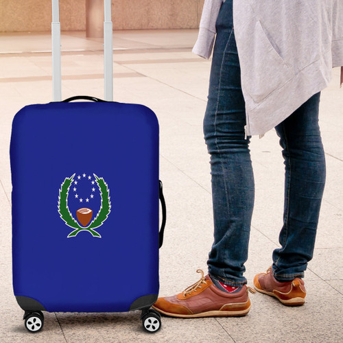 1sttheworld Luggage Cover - Flag of Pohnpei Luggage Cover A7