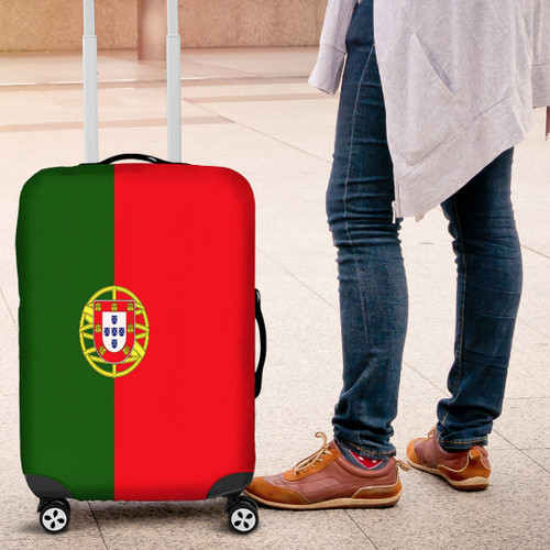 1sttheworld Luggage Cover - Flag of Portugal Luggage Cover A7