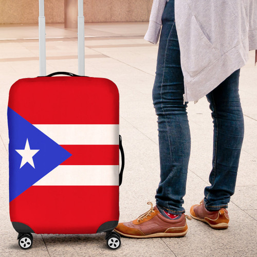 1sttheworld Luggage Cover - Flag of Puerto Rico Luggage Cover A7
