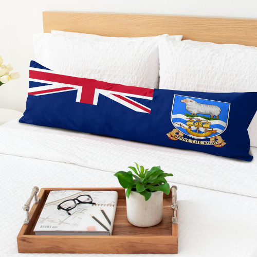 1sttheworld Body Pillowcase - Falkland Islands Body Pillowcase A35
