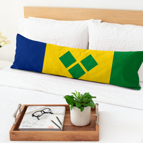 1sttheworld Body Pillowcase - Saint Vincent and the Grenadines Body Pillowcase A35