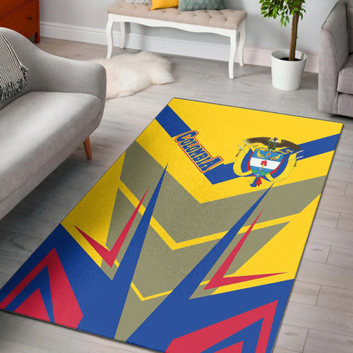 1sttheworld Area Rug - Colombia Sporty Style Area Rug A35