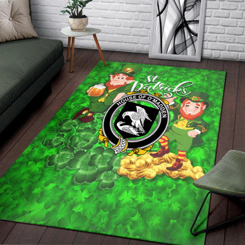 1sttheworld Area Rug - House of O MADDEN Saint Patrick Day A95