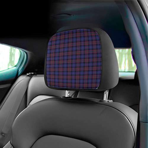 1sttheworld Automotive - Pride of Scotland Tartan Headrest Covers A35
