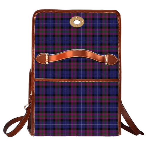 1sttheworld Bag - Pride of Scotland Tartan Waterproof Canvas Bag-Brown A35