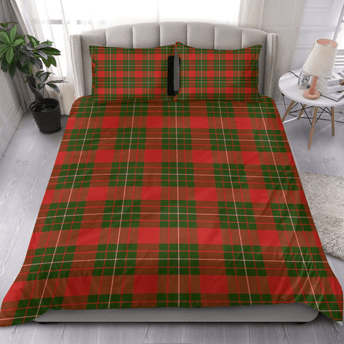 1sttheworld Bedding Set -  Canada Bedding Set Christmas and New Year Tartans A35