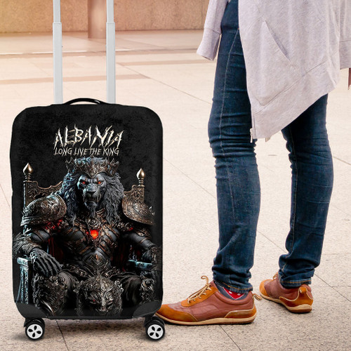 1sttheworld (Custom) Luggage Covers - Albania Luggage Covers - King Lion A7