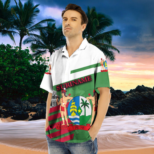 1sT Theworld Hawaii Shirt - Suriname Famous Places A35