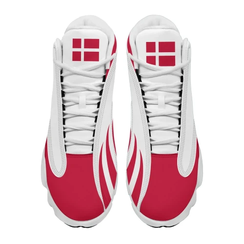Denmark High Top Sneakers Shoes (Women's/Men's) A15