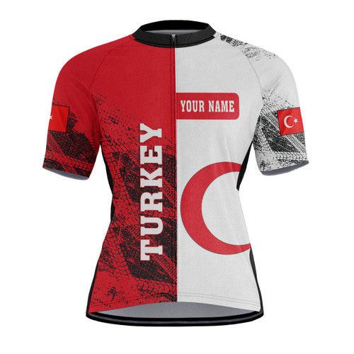 1sttheworld Clothing - (Custom) Turkey Raglan Men's Cycling Jersey A31