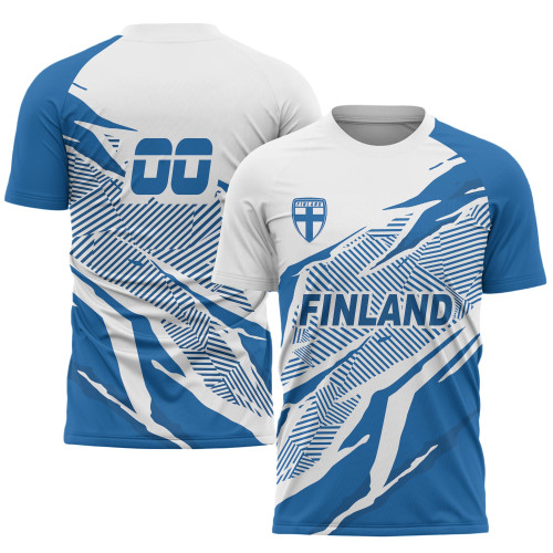 1sttheworld Soccer Jersey - Finland Viking Sport Style A35