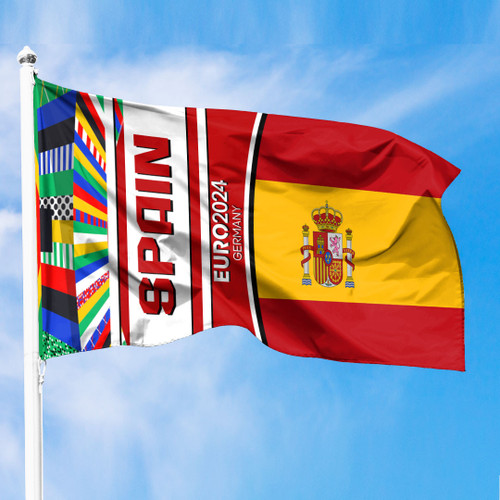Spain Premium Flag - Euro 2024 - Best Gifts for Soccer Fans A7